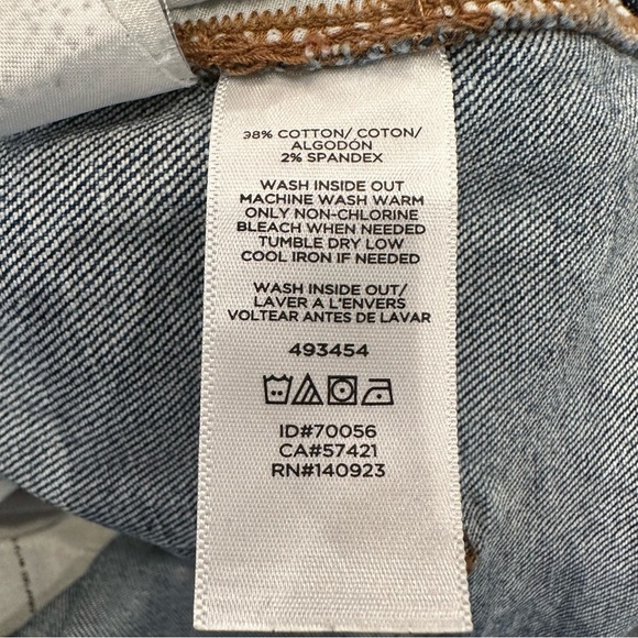 LOFT Midi-Length Denim Skirt, Size 12 - Picture 9 of 10